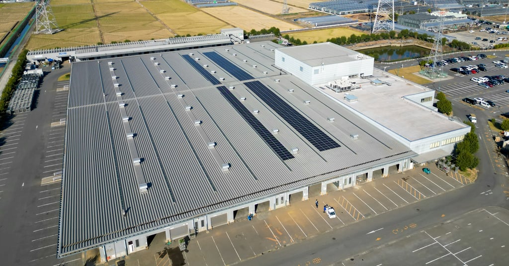 鴻巣フラワーセンター 自家消費型太陽光発電システム